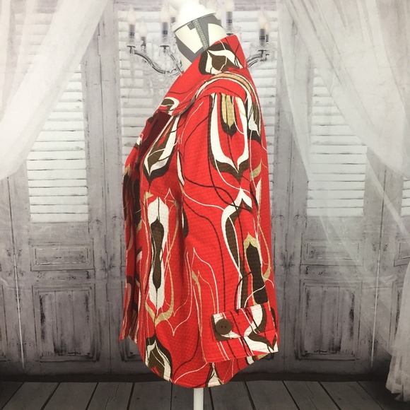 Multiples Open Swing Jacket Size M - Picture 5 of 7